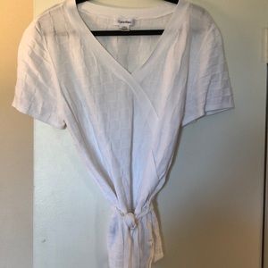 Calvin Klein lightweight cotton sweater 1x